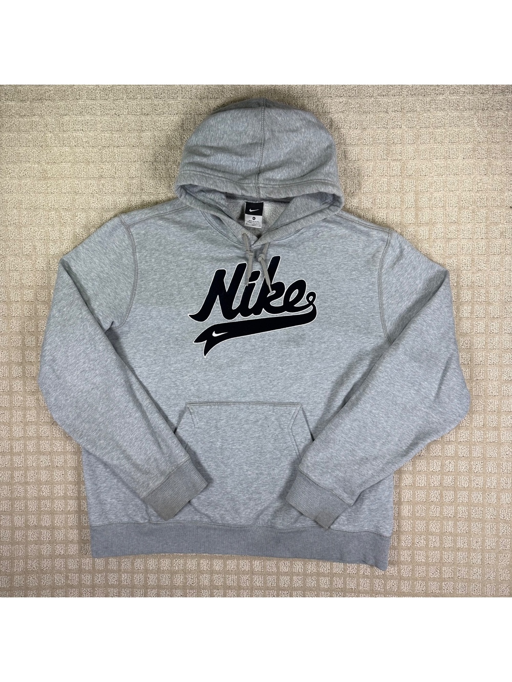 Nike Grey Pullover Hoodie Xl